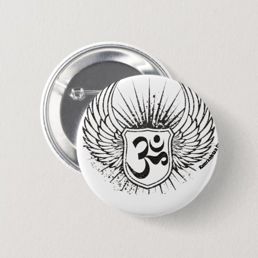 Om 缶バッジ (正面&裏面)