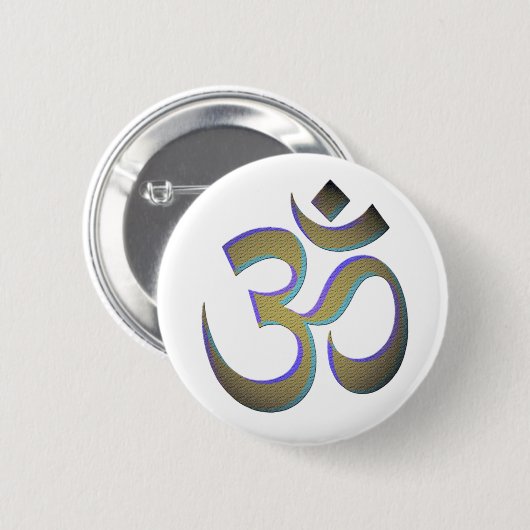 Om 缶バッジ (正面&裏面)