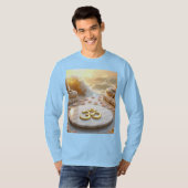 OM - AUM - 禅仏教 Tシャツ (正面フル)
