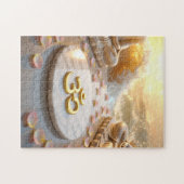 OM - AUM - ZEN BUDDHISM ジグソーパズル (横)