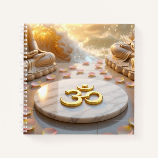 OM - AUM - ZEN BUDDHISM ノートブック (正面)