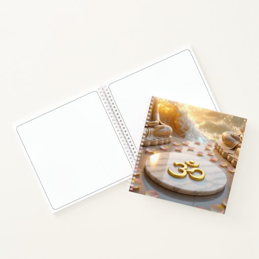 OM - AUM - ZEN BUDDHISM ノートブック (内部)