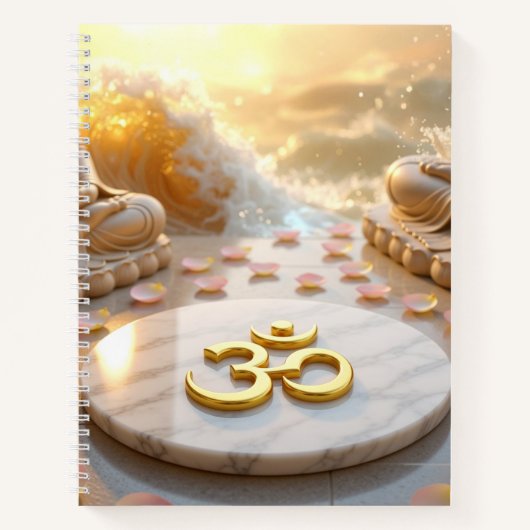 OM - AUM - ZEN BUDDHISM ノートブック (正面)