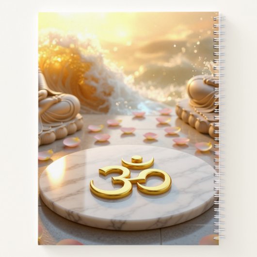 OM - AUM - ZEN BUDDHISM ノートブック (裏面)