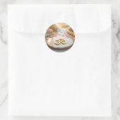 OM - AUM - ZEN BUDDHISM ラウンドシール (バッグ)