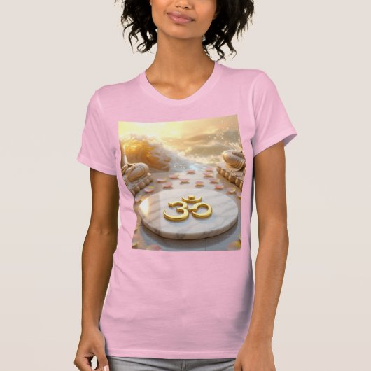 OM - AUM - ZEN BUDDHISM Tシャツ (正面)
