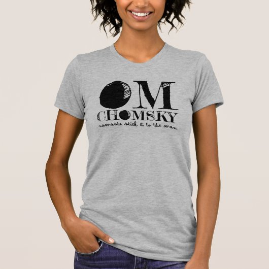 Om Chomsky Tシャツ (正面)