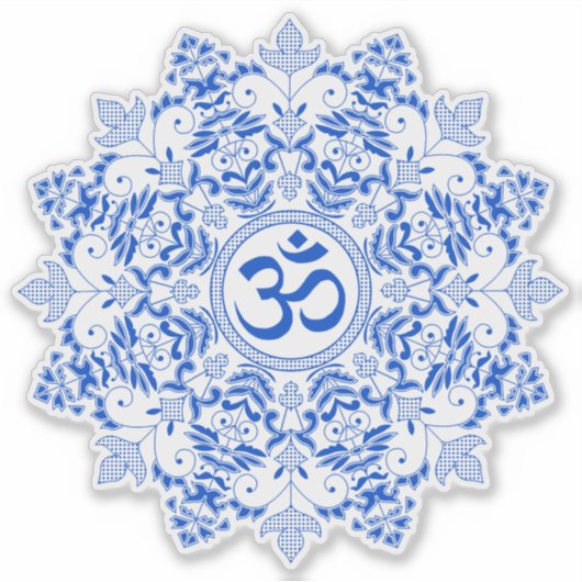 Om design シール (正面)