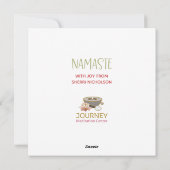 OM for the Holidays Business Holiday Greeting Card シーズンカード (裏面)