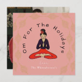 Om For The Holidays Card シーズンカード (正面/裏面)