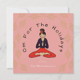 Om For The Holidays Card シーズンカード