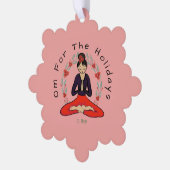 Om For The Holidays Ornament Card オーナメントカード (左)