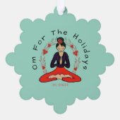 Om For The Holidays Ornament Card オーナメントカード (裏面)