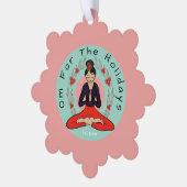 Om For The Holidays Ornament Card オーナメントカード (左)