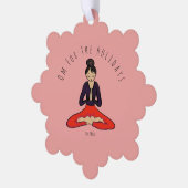 Om For The Holidays Ornament Card オーナメントカード (左)