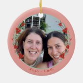 'Om For The Holidays' Yogi Best Friend Ornament セラミックオーナメント (裏面)