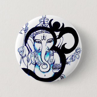 OM - Ganesha 缶バッジ