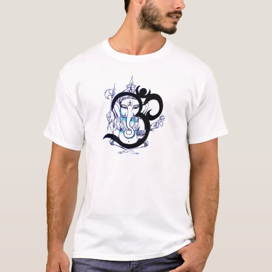 OM - Ganesha Tシャツ (正面)