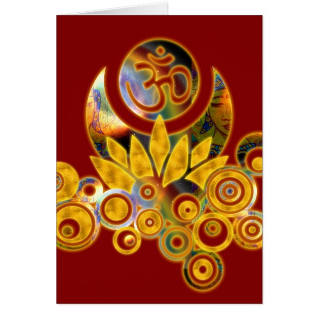Om Lotus & GAYATRI MANTRA内部 (正面)
