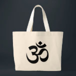 Om ma NIは私にハム雑音のデザインプロダクトパッドを入れます ラージトートバッグ<br><div class="desc">Om ma NIは私にハム雑音のデザインプロダクトパッドを入れます</div>