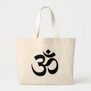 Om ma NIは私にハム雑音のデザインプロダクトパッドを入れます ラージトートバッグ