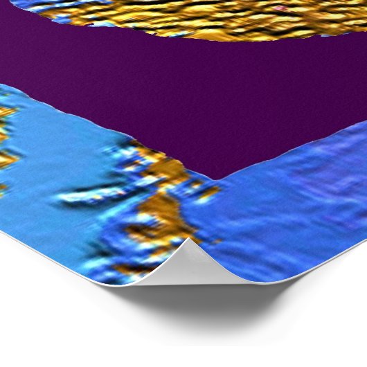 OM MANTRA – 平和 ポスター (角)