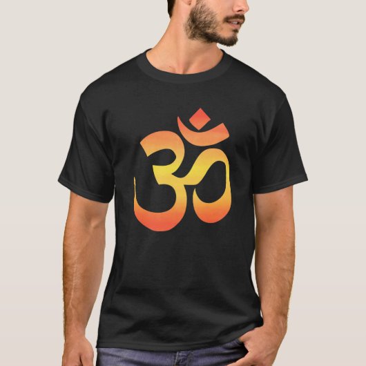 Om Mantra Symbol Namaste Yoga Zen Buddhism Buddha  Tシャツ (正面)