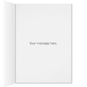 OM NO UM NO GREETINGおもしろい Card (内側 (右))