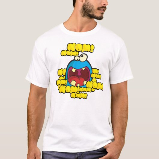 OM NOM NOM NOM Tシャツ (正面)