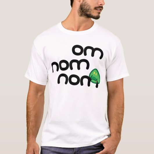 Om Nom Nom Tシャツ (正面)