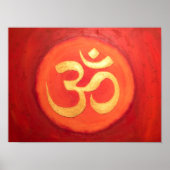 Om Painting Poster ポスター (正面)