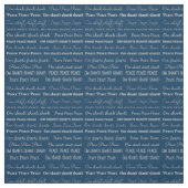 Om Shanti、Peace Cotton ファブリック (見本)