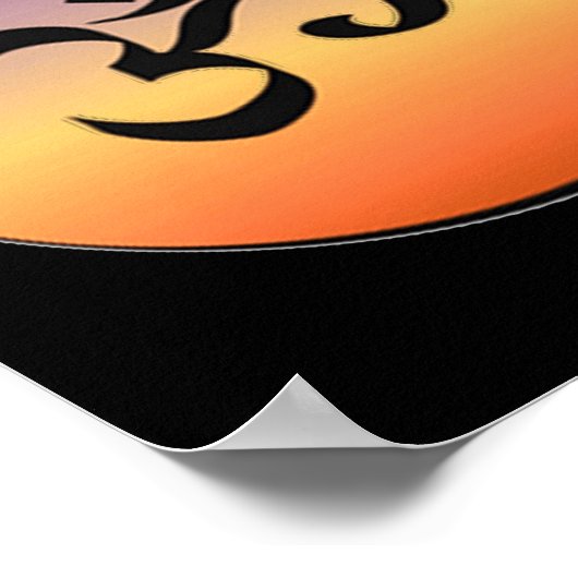 Om Symbol _1  ポスター (角)