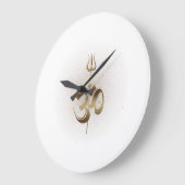 OM-Trishul – 壁時計 (傾斜)