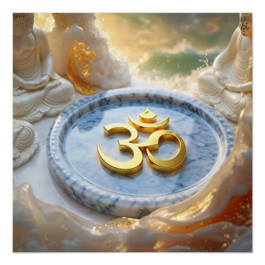 OM - ZEN BUDDHISM ポスター (正面)