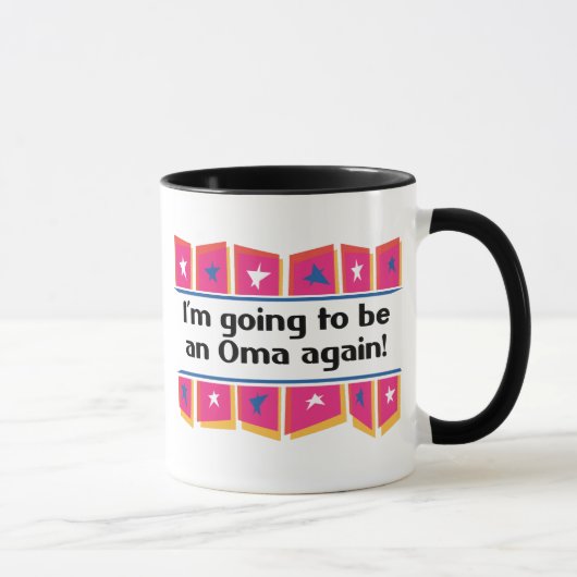 Omaがあることを再度行くこと! マグカップ (右)