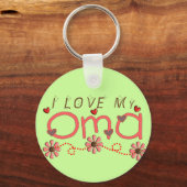 OMAの贈り物が大好き キーホルダー (正面)