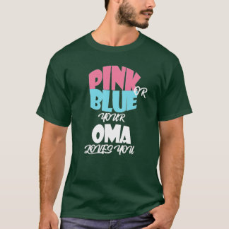 OMAエッセンティエルのベビー性リビール Tシャツ