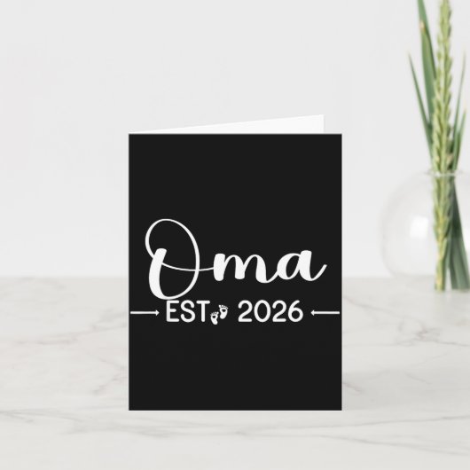 Oma Est 2026 New Matching Mother To Be 2026  カード (正面)