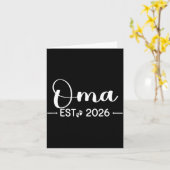 Oma Est 2026 New Matching Mother To Be 2026  カード (黄色い花)