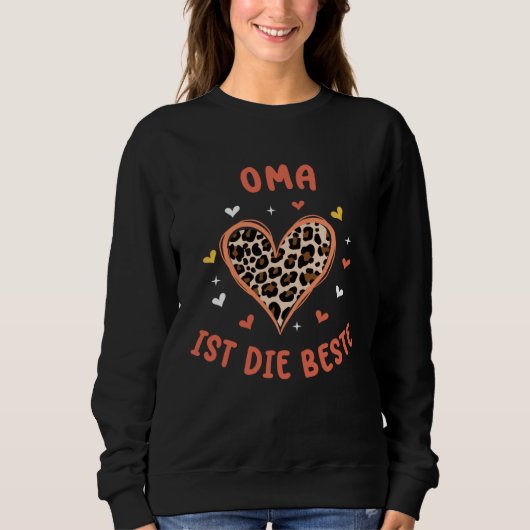 Oma ist die Beste 2 スウェットシャツ (正面)