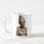 Oma ist müde コーヒーマグカップ (左)