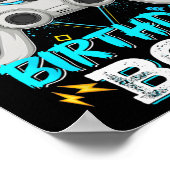 Oma Of The Birthday Boy Matching Video Game Birthd ポスター (角)