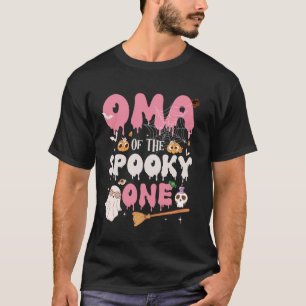 Oma of the One 不気味 Girl 1st Birthday Halloween Tシャツ