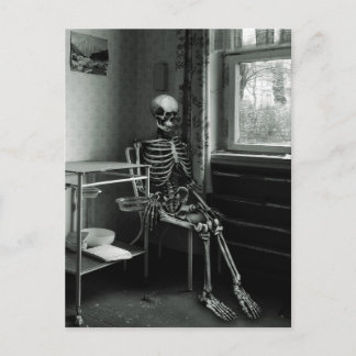 Oma wartet immer noch auf den Arzt ポストカード