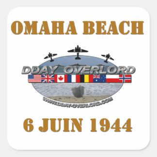 Omaha Beach 1944 スクエアシール
