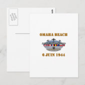 Omaha Beach 1944 ポストカード (正面/裏面)