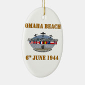 Omaha Beach 6th June 1944 セラミックオーナメント (右)