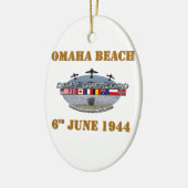 Omaha Beach 6th June 1944 セラミックオーナメント (左)