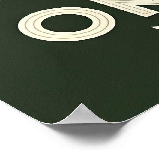 Omaha Nebraska skyline underneath a large overpass ポスター (角)